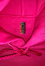 Load image into Gallery viewer, Kandykorn X Slimyburger - Hot Pink or Purple Haze Hoodie W/ Marilyn Monroe on backside, Ribbed Cuffs &amp; Waist Band Sizes (S-XL) 1950s Fashion
